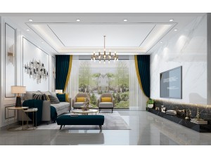 米蘭春天_130㎡_現(xiàn)代風(fēng)格